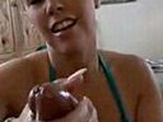 My horny blonde girlfriend loves hot gooey wad. See our homemade porn video